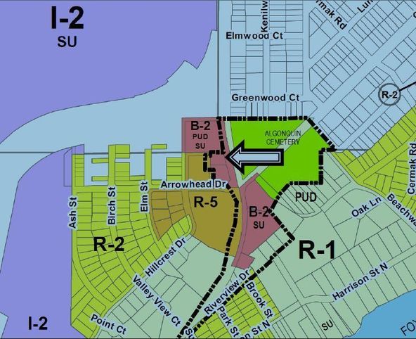Commercial Land Site in Algonquin, IL : 1007 N. Main Street , Algonquin, IL 60102